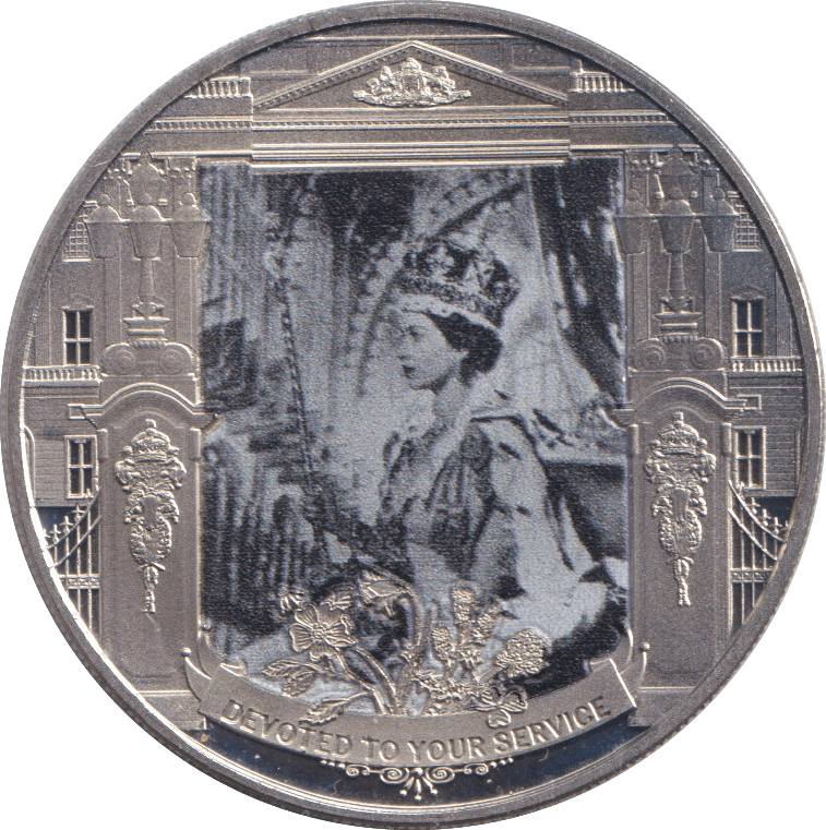 2021 HALF CROWN GIBRALTAR DEVOTED TO YOUR SERVICE - WORLD COINS - Cambridgeshire Coins