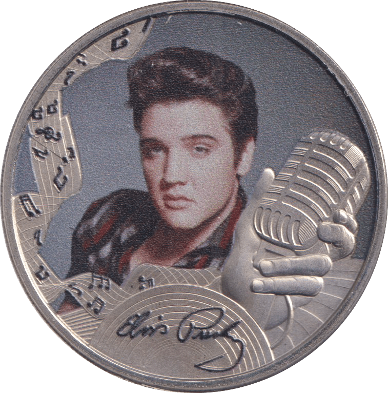 2021 HALF CROWN GIBRALTAR ELVIS PRESLEY - WORLD COINS - Cambridgeshire Coins
