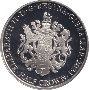 2021 HALF CROWN GIBRALTAR THE PEOPLE'S PRINCESS - WORLD COINS - Cambridgeshire Coins