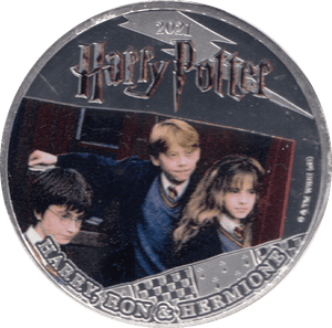 2021 HALF DOLLAR SAMOA HARRY POTTER - HARRY, RON & HERMIONE - WORLD COINS - Cambridgeshire Coins