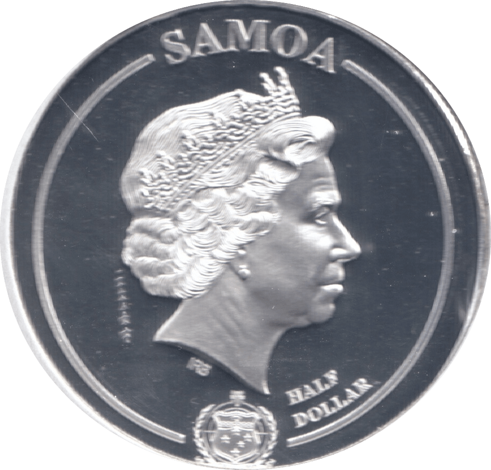 2021 HALF DOLLAR SAMOA HARRY POTTER - HEDWIG - WORLD COINS - Cambridgeshire Coins