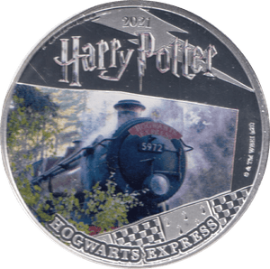 2021 HALF DOLLAR SAMOA HARRY POTTER - HOGWARTS EXPRESS - WORLD COINS - Cambridgeshire Coins
