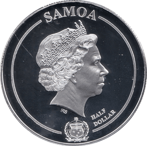 2021 HALF DOLLAR SAMOA HARRY POTTER - THE SORTING HAT - WORLD COINS - Cambridgeshire Coins