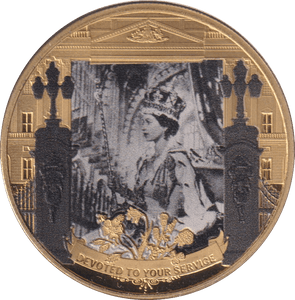 2021 HALFCROWN DEVOTED TO YOUR SERVICE - WORLD COINS - Cambridgeshire Coins
