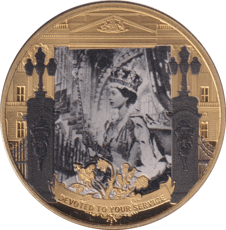 2021 HALFCROWN DEVOTED TO YOUR SERVICE - WORLD COINS - Cambridgeshire Coins