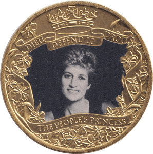 2021 HALFCROWN DIANA - WORLD COINS - Cambridgeshire Coins