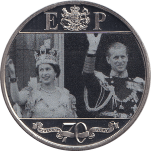 2021 HALFCROWN ELIZABETH AND PHILIP - WORLD COINS - Cambridgeshire Coins