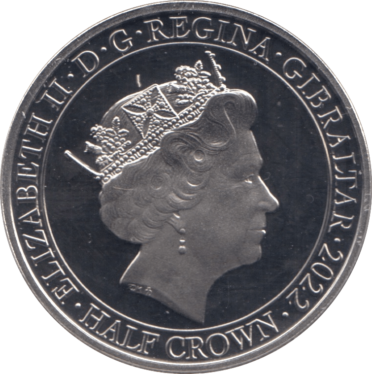 2021 HALFCROWN GIBRALTAR F166 - WORLD COINS - Cambridgeshire Coins