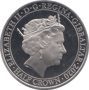 2021 HALFCROWN GIBRALTAR - WORLD COINS - Cambridgeshire Coins
