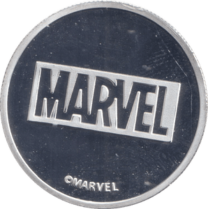2021 MARVEL SILVER PLATED CAPTAIN AMERICA TOKEN ( PROOF ) - OTHER TOKENS - Cambridgeshire Coins