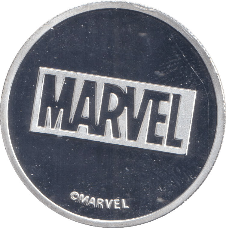2021 MARVEL SILVER PLATED CAPTAIN AMERICA TOKEN ( PROOF ) - OTHER TOKENS - Cambridgeshire Coins
