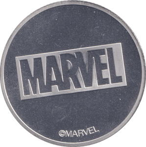 2021 MARVEL SILVER PLATED SPIDER - MAN TOKEN ( PROOF ) - OTHER TOKENS - Cambridgeshire Coins