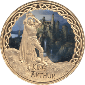 2021 MYTHS AND LEGENDS OF GREAT BRITAIN KING ARTHUR MEDALLION - MEDALS & MEDALLIONS - Cambridgeshire Coins