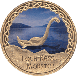 2021 MYTHS AND LEGENDS OF GREAT BRITAIN LOCH NESS MONSTER MEDALLION - MEDALS & MEDALLIONS - Cambridgeshire Coins