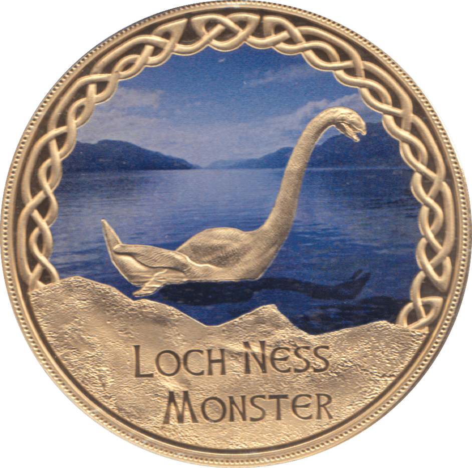2021 MYTHS AND LEGENDS OF GREAT BRITAIN LOCH NESS MONSTER MEDALLION - MEDALS & MEDALLIONS - Cambridgeshire Coins