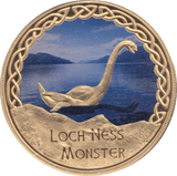 2021 MYTHS AND LEGENDS OF GREAT BRITAIN LOCH NESS MONSTER MEDALLION - MEDALS & MEDALLIONS - Cambridgeshire Coins
