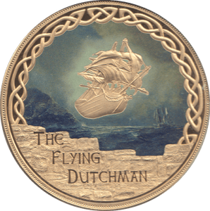 2021 MYTHS AND LEGENDS OF GREAT BRITAIN THE FLYING DUTCHMAN MEDALLION - MEDALS & MEDALLIONS - Cambridgeshire Coins