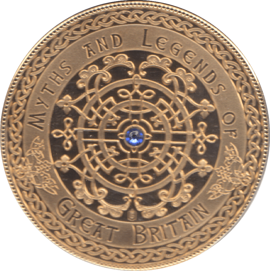 2021 MYTHS AND LEGENDS OF GREAT BRITAIN THE GHOST OF BISHAM ABBEY MEDALLION - MEDALS & MEDALLIONS - Cambridgeshire Coins