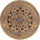 2021 MYTHS AND LEGENDS OF GREAT BRITAIN THE GHOST OF BISHAM ABBEY MEDALLION - MEDALS & MEDALLIONS - Cambridgeshire Coins