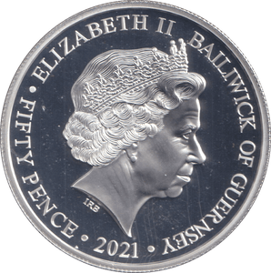 2021 PROOF FIFTY PENCE 2 - 50p PROOF - Cambridgeshire Coins