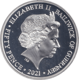 2021 PROOF FIFTY PENCE 7 - 50p PROOF - Cambridgeshire Coins