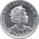 2021 SILVER 1 POUND ( BU ) - SILVER WORLD COINS - Cambridgeshire Coins