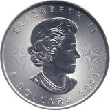 2021 SILVER 1OZ 5 DOLLAR CANADA - SILVER WORLD COINS - Cambridgeshire Coins