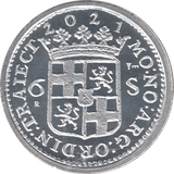2021 SILVER CRESCUNT CONCORDIA ( PROOF ) - SILVER WORLD COINS - Cambridgeshire Coins