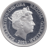 2021 SILVER DOUBLE SOVEREIGN ( PROOF ) - SILVER WORLD COINS - Cambridgeshire Coins