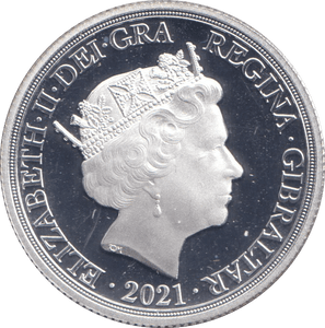 2021 SILVER DOUBLE SOVEREIGN ( PROOF ) - SILVER WORLD COINS - Cambridgeshire Coins