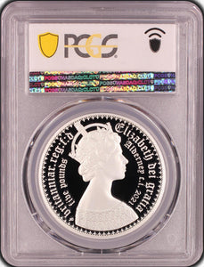 2021 SILVER FIVE POUND NEW GOTHIC CROWN PCGS PR70 ( PROOF ) - Cambridgeshire Coins