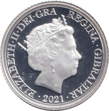 2021 SILVER HALF SOVEREIGN ( PROOF ) - SILVER WORLD COINS - Cambridgeshire Coins