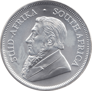 2021 SILVER KRUGERRAND 1OZ SOUTH AFRICA ( UNC ) - SILVER WORLD COINS - Cambridgeshire Coins