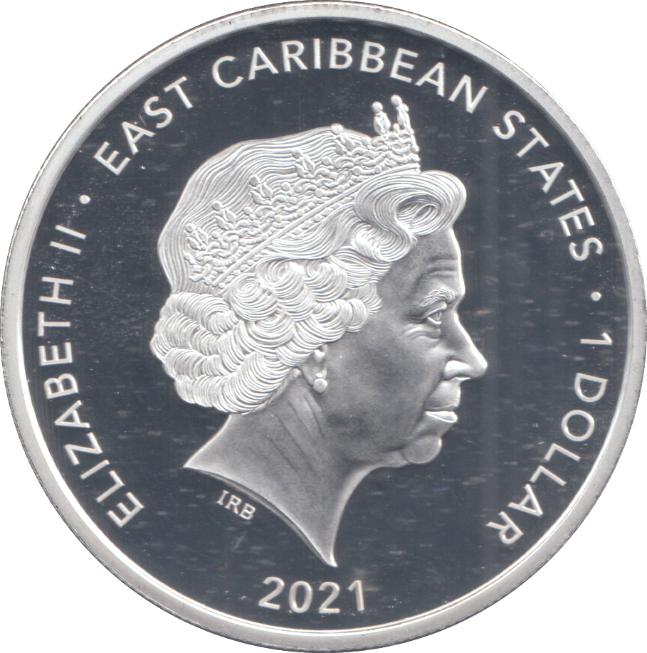 2021 SILVER PLATED PRINCESS DIANA COMMEMORATIVE DOLLAR - WORLD COINS - Cambridgeshire Coins