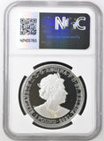 2021 SILVER PROOF £1 ST HELENA THREE GRACES PF 68 ULTRA CAMEO - NGC SILVER COINS - Cambridgeshire Coins