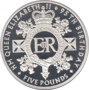 2021 SILVER PROOF £5 ALDERNEY - SILVER WORLD COINS - Cambridgeshire Coins