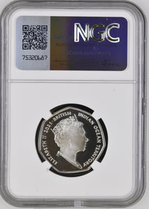 2021 SILVER PROOF FATHER CHRISTMAS 50P BRITISH INDIAN OCEAN TERRITORIES ( NGC ) PF 69 ULTRA CAMEO - NGC GOLD COINS - Cambridgeshire Coins