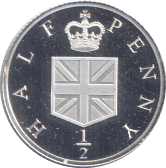 2021 SILVER PROOF HALF PENNY TRISTAN DA CUNHA - SILVER WORLD COINS - Cambridgeshire Coins