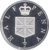 2021 SILVER PROOF HALF PENNY TRISTAN DA CUNHA - SILVER WORLD COINS - Cambridgeshire Coins