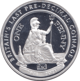 2021 SILVER PROOF ONE CROWN GIBRALTAR - ONE PENNY - SILVER WORLD COINS - Cambridgeshire Coins