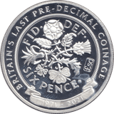2021 SILVER PROOF ONE CROWN GIBRALTAR - SIXPENCE - SILVER WORLD COINS - Cambridgeshire Coins