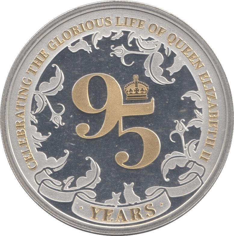 2021 SILVER PROOF ONE DOLLAR QUEENS 95TH BIRTHDAY - Silver Proof - Cambridgeshire Coins