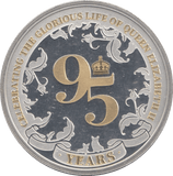2021 SILVER PROOF ONE DOLLAR QUEENS 95TH BIRTHDAY - Silver Proof - Cambridgeshire Coins