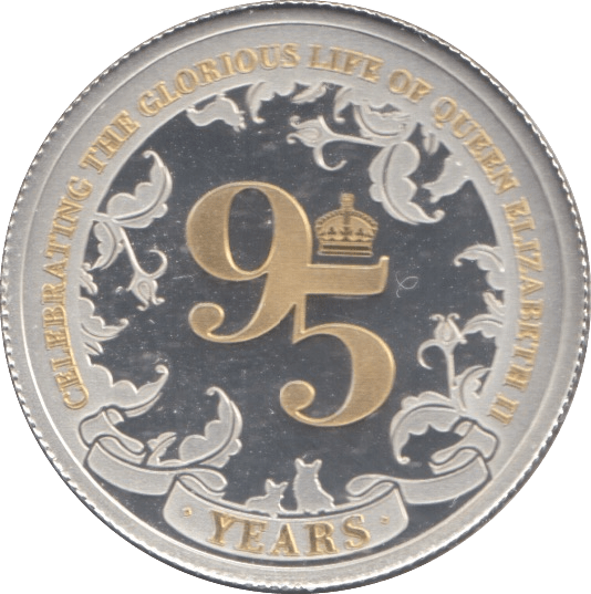2021 SILVER PROOF ONE DOLLAR QUEENS 95TH BIRTHDAY - Silver Proof - Cambridgeshire Coins