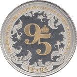 2021 SILVER PROOF ONE DOLLAR QUEENS 95TH BIRTHDAY - Silver Proof - Cambridgeshire Coins