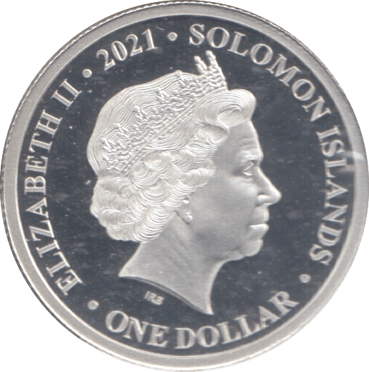 2021 SILVER PROOF ONE DOLLAR QUEENS 95TH BIRTHDAY - Silver Proof - Cambridgeshire Coins