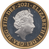 2021 SILVER PROOF TWO POUND COIN BRITANNIA - SILVER WORLD COINS - Cambridgeshire Coins