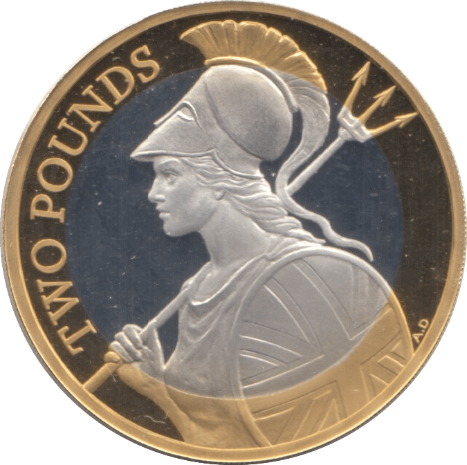 2021 SILVER PROOF TWO POUND COIN BRITANNIA - SILVER WORLD COINS - Cambridgeshire Coins