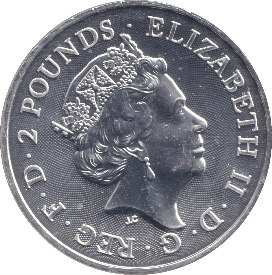 2021 SILVER PROOF TWO POUND ROBIN HOOD - SILVER WORLD COINS - Cambridgeshire Coins