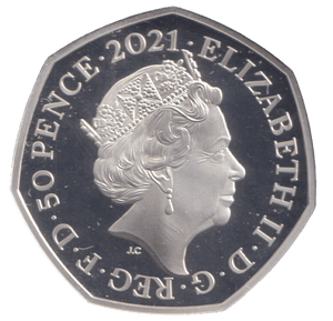 2021 SILVER PROOF WINNIE THE POOH 50P - 50P Silver Proof - Cambridgeshire Coins